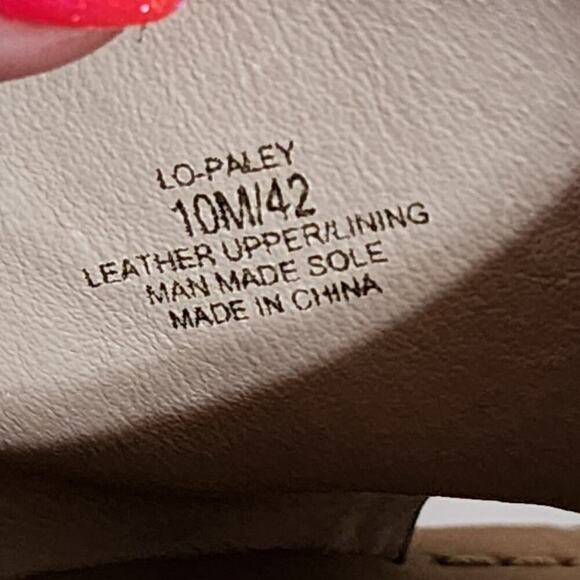 Louise Et Cie Paley Snakeskin Platform Wedge Espadrille Sandals size 42 10 us - Picture 11 of 14